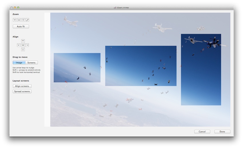main screen