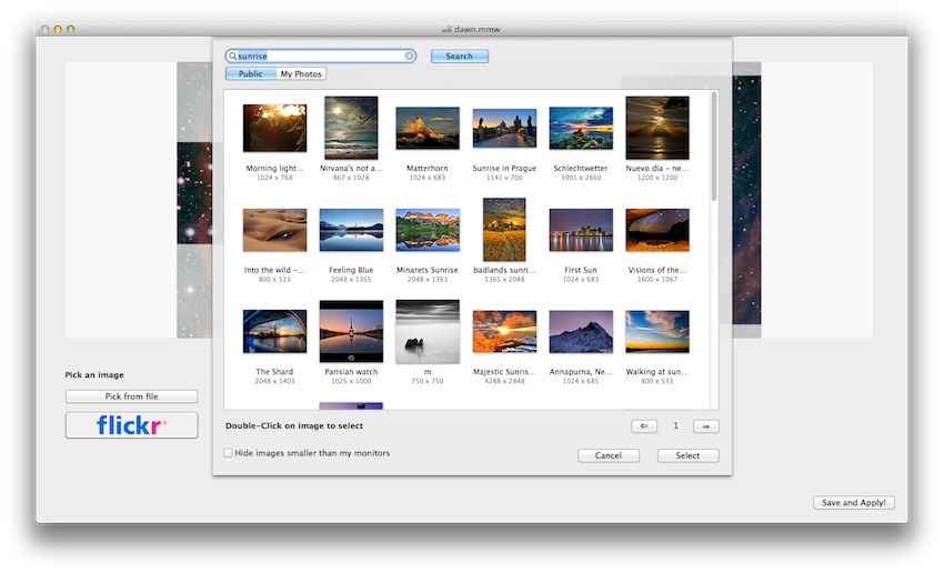 flickr browser